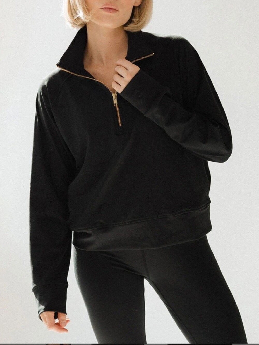 NWT Albion Fit Gotta Run 1/4 Zip, M